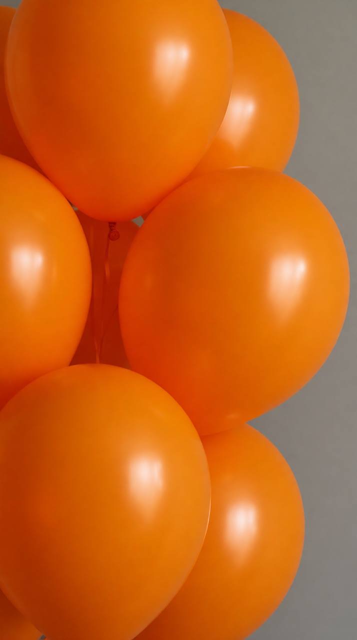 Гелиевые шары «Оранжевые»
